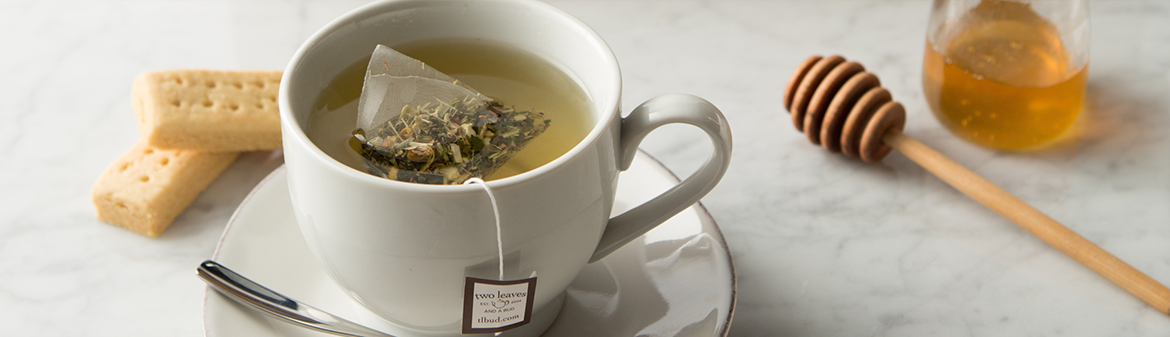 Two Leaves and a Bud