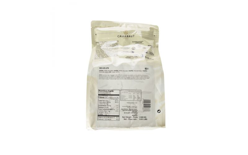 28.1% White Chocolate Couvertures