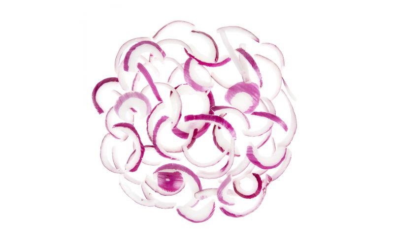 Julienne Red Onions
