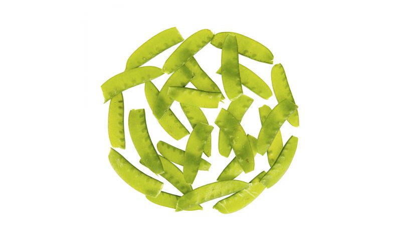 Snipped Snow Peas