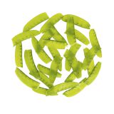 Snipped Snow Peas
