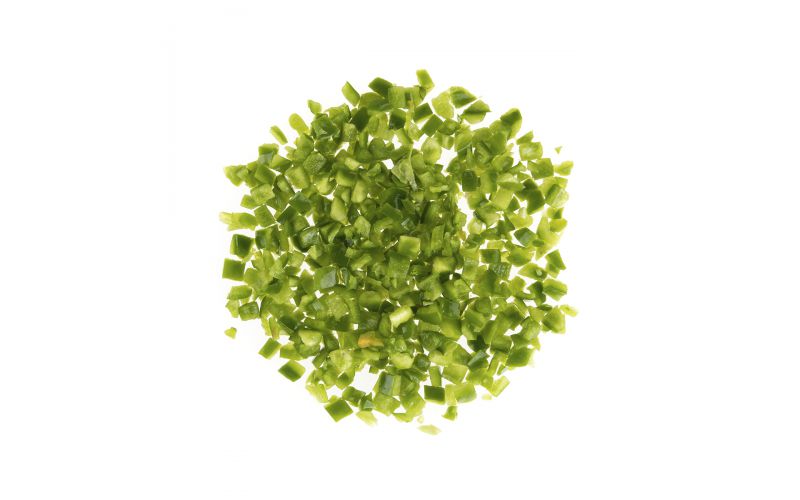 1/2in Diced Green Peppers
