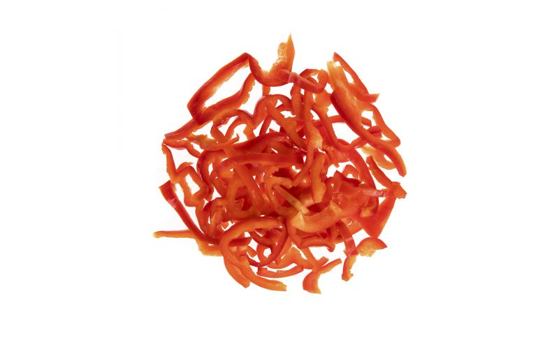 Julienne Red Peppers