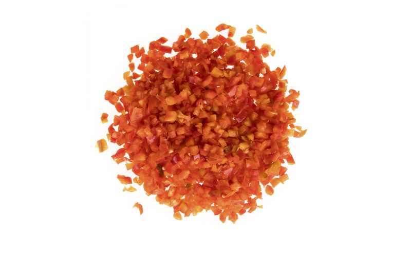 1/2in Diced Red Peppers