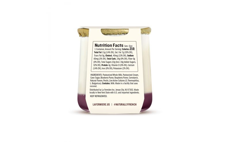 Raspberry Blueberry Yogurt