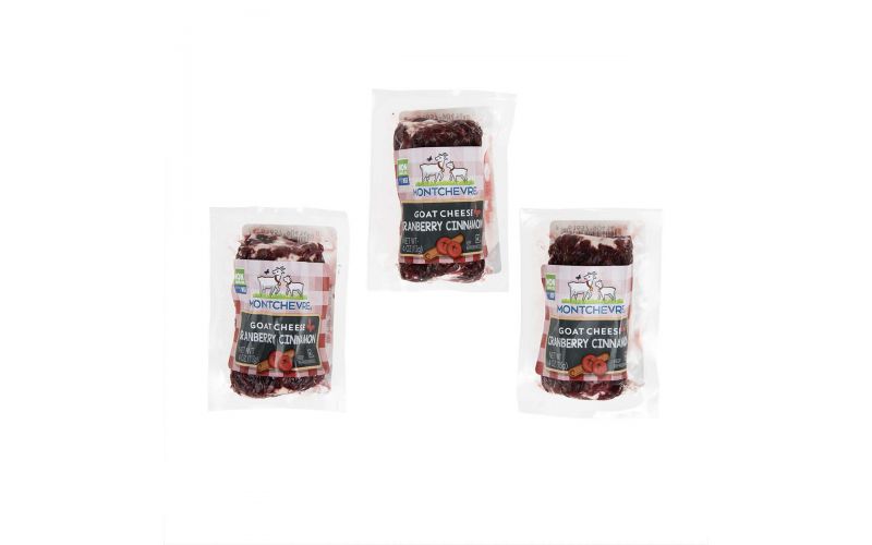 Cranberry Cinnamon Goat Cheese Logs