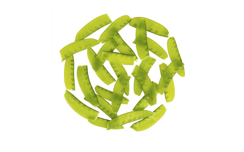 Snipped Snow Peas