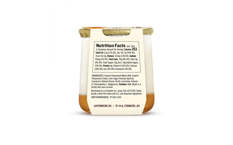 Peach Apricot Yogurt