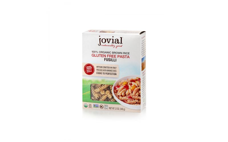 Organic Gluten Free Brown Rice Fusilli Pasta