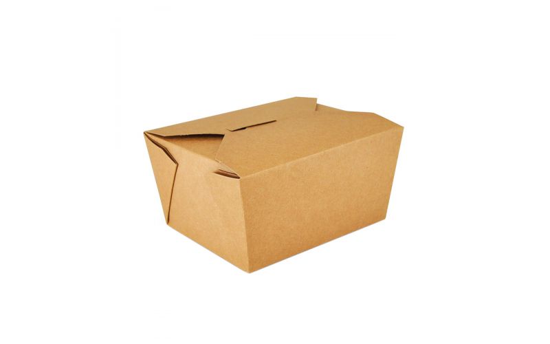 #1 Kraft Paper To Go #1 Container