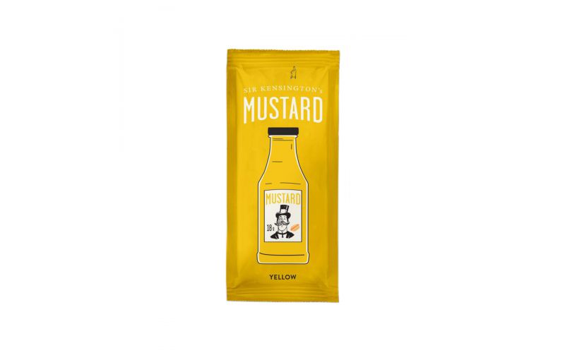 Yellow Mustard Packets