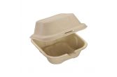 Square Compostable 8x8x3in Clamshells