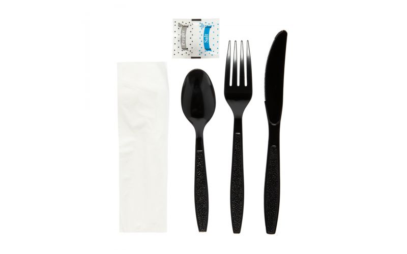 Wrapped Fork, Knife & Spoon Pack
