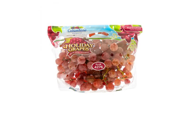 Red Holiday Seedless Grapes