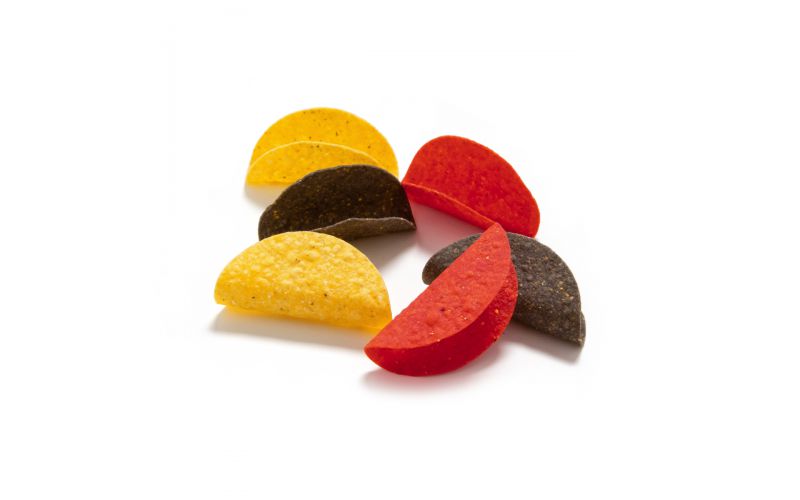 3 Mixed Colored Tortilla Shells