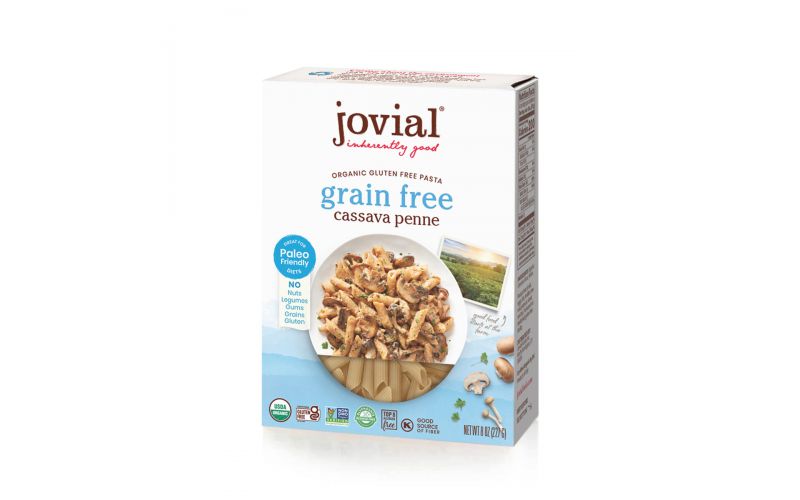 Organic Gluten Free Cassava Penne Rigate Pasta