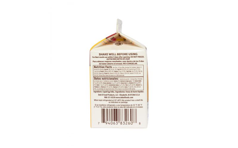 Liquid Cage-Free Egg Yolks