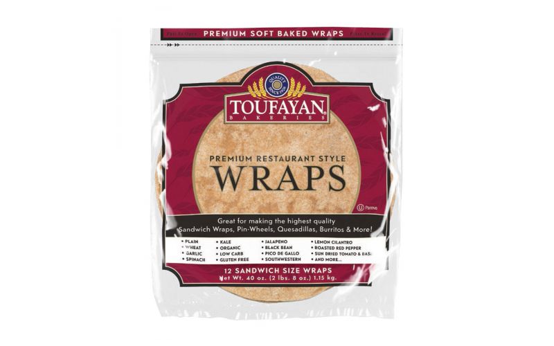 12in Whole Wheat Wraps