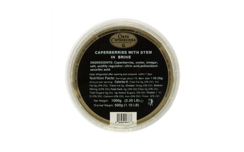 Caperberries with Stem in Brine