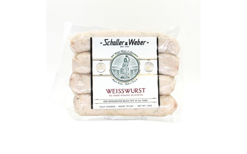 Cooked Bockwurst Sausage 4 OZ