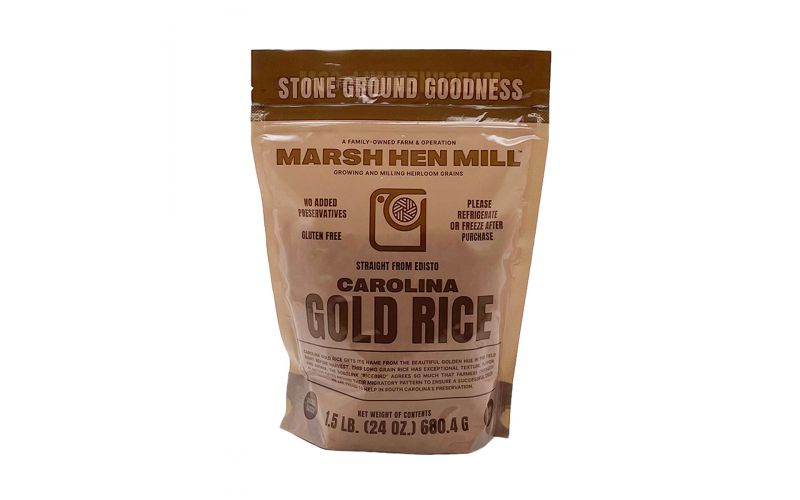 Polished Carolina Gold Rice