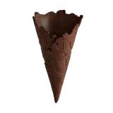 Dark Chocolate Waffle Cones