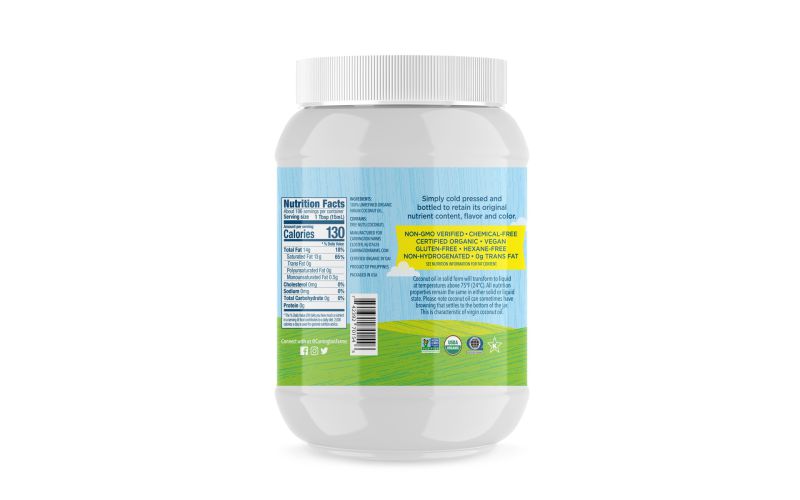 Organic Unrefined Coconut Oil