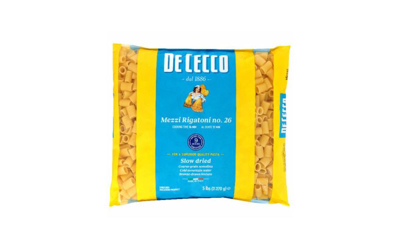 Mezzi Rigatoni Pasta