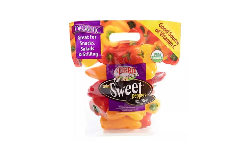 Organic Mini Sweet Peppers