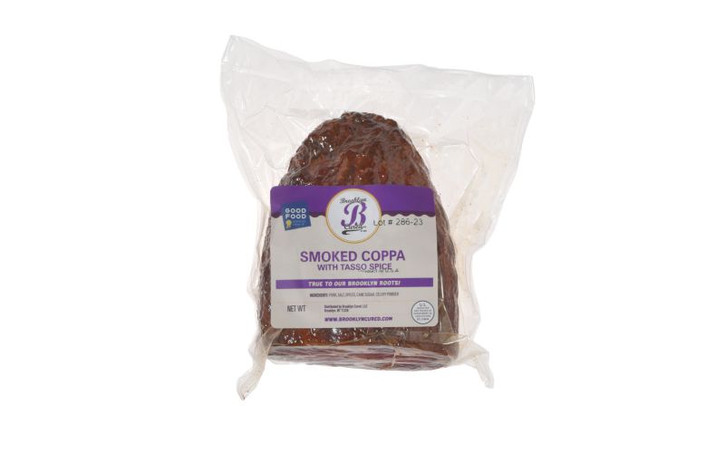 Smoked Coppa with Tasso Spice