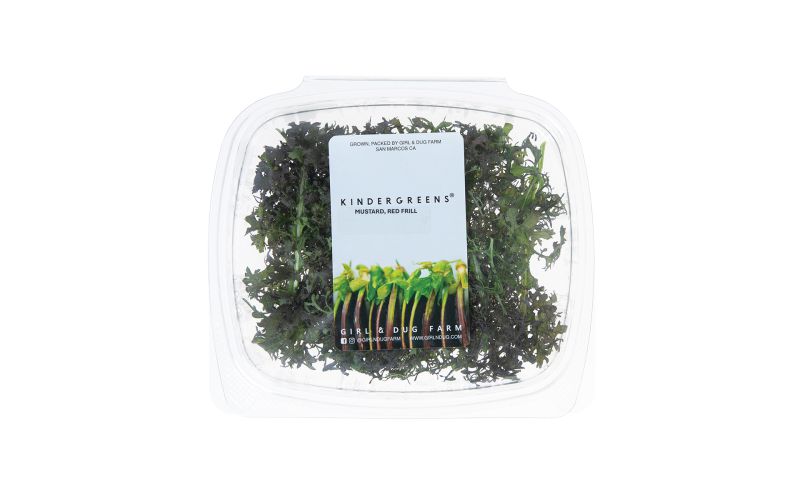 KinderGreens® Red Frill Mustard