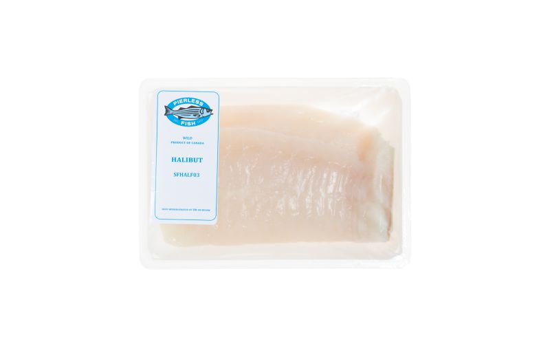 Wild Caught Skinless PBO Atlantic Halibut Portion
