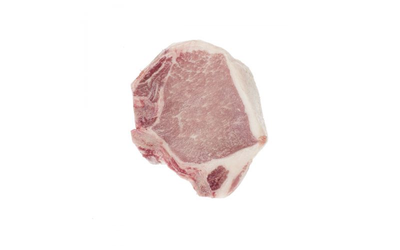 Frozen Dry Aged Pork Rib Chop 12oz